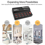 100-240V USB 인터페이스 스마트 고속 충전 디지털 전자 충전기 다기능 충전기, 미국 플러그, 10포트, 12포트