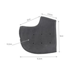 1 Pair Silicone Anti-Crack Heel Cover, Random Color Delivery