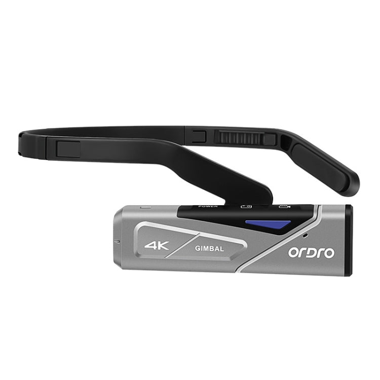 ORDRO EP7 4K 헤드 마운트 자동 초점 라이브 비디오 스마트 스포츠 카메라, 리모컨 미포함, 리모컨 포함