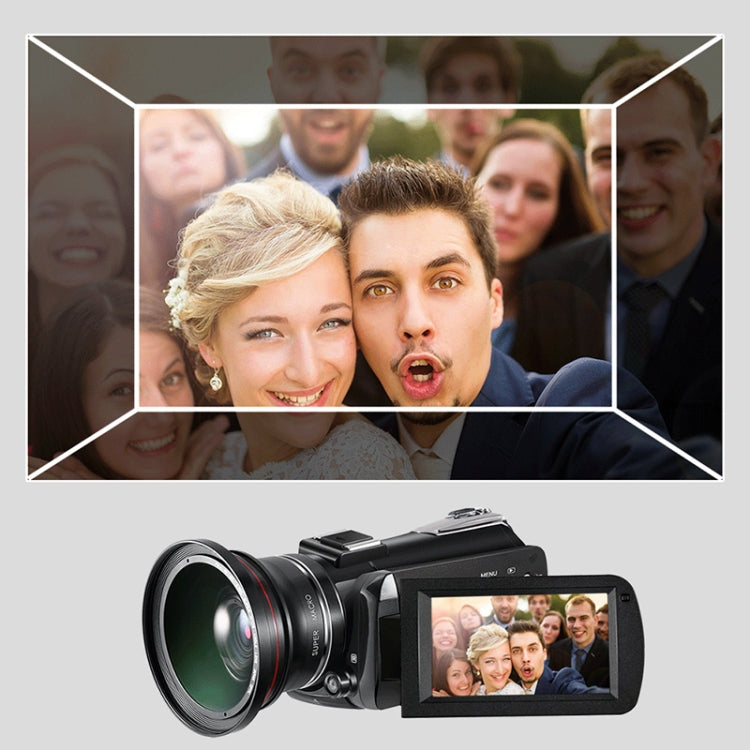 ORDRO AC3 3.1인치 IPS 스크린 4K 풀 HD 13MP 야간 시야 WiFi 라이브 캠코더 DV 디지털 카메라, 표준, 표준 + 마이크, 표준 + 마이크 + 핸드헬드 스탠드, 표준 + 마이크 + 보조 조명