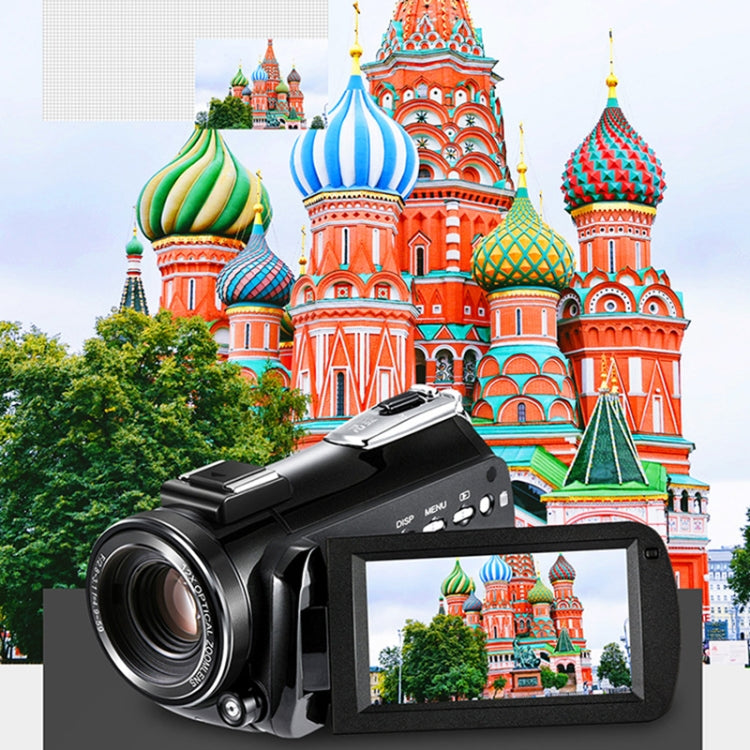 ORDRO AC5 4K HD 야간 시야 WiFi 12배 광학 줌 디지털 비디오 DV 카메라 캠코더, 표준, 표준 + 마이크, 표준 + 마이크 + 핸드헬드 스탠드, 표준 + 마이크 + 보조 조명