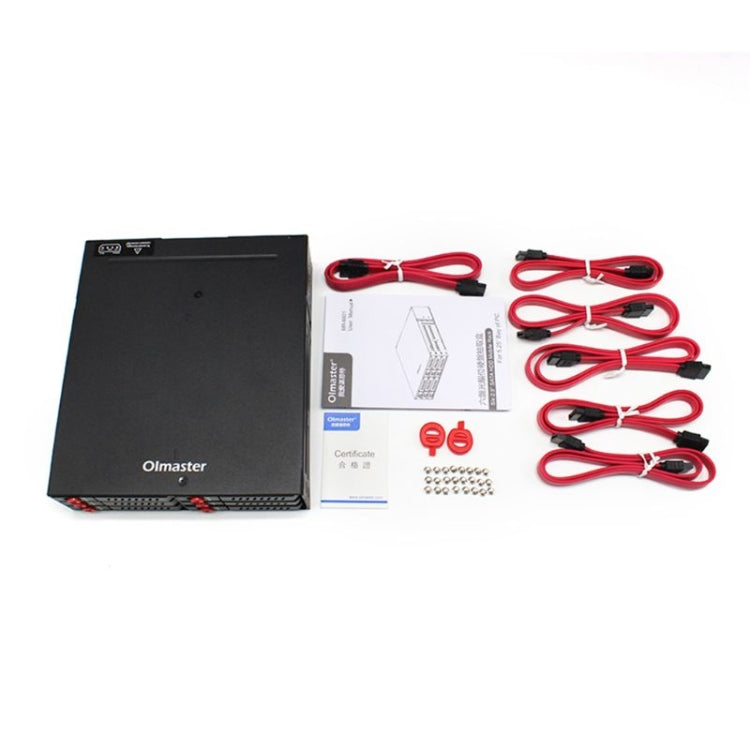 OImaster MR-6601 6베이 광학 드라이브 하드 디스크 박스, MR-6601