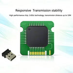 USB 외장 노트북 데스크탑 컴퓨터 범용 미니 무선 키보드 마우스, 키보드, 키보드 및 마우스 세트