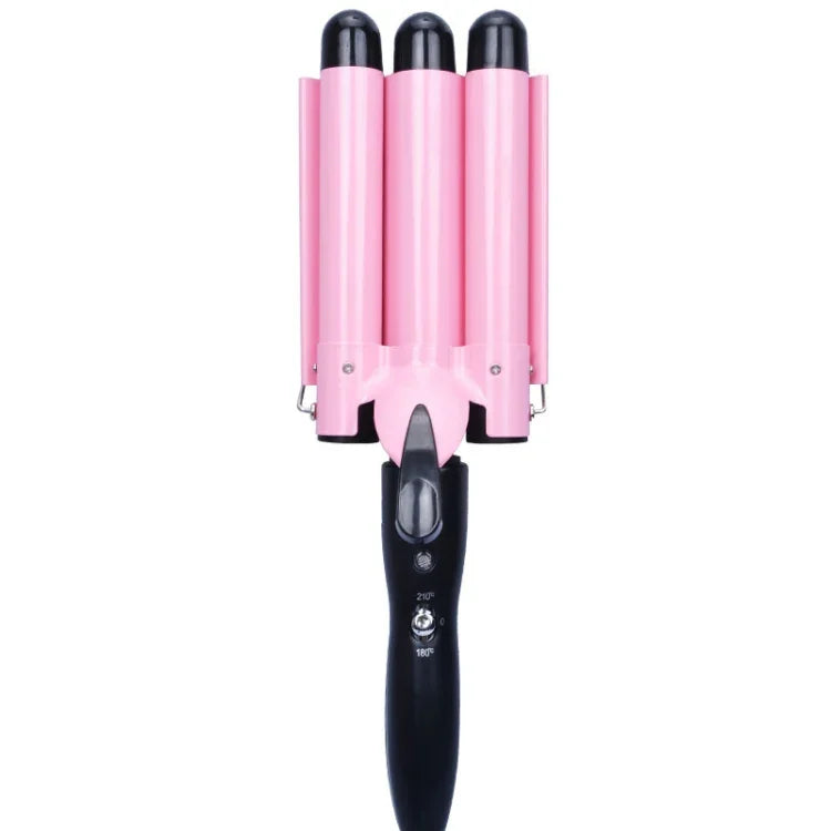 20-32m 자동 세라믹 펌 스플린트 헤어 컬러 3배럴 대형 웨이브 헤어 컬링 아이언 도구, 32mm