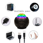 M2 8W 크리스마스 별빛 레이저 프로젝션 분위기등 회전 별빛 동적 물결 무늬 수면등, USB, 배터리