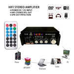 G20 스마트 디지털 파워 앰프 내장 블루투스 / USB / SD / FM 파워 앰프, EU 플러그