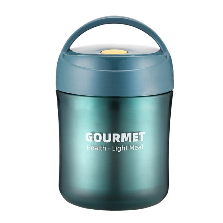GOURMET 스테인리스 스틸 보온 컵 이중 밀폐 보온 수프 컵, 레드, 옐로우, 블루