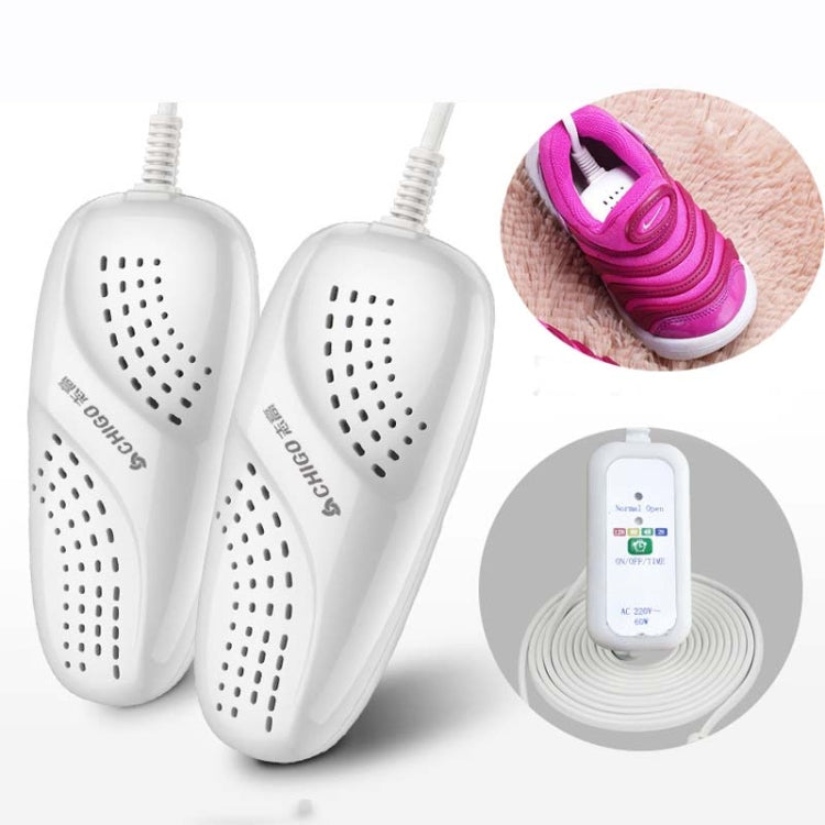 Chigo 220V 신발 건조기 가정용 성인 및 어린이용 따뜻한 신발 건조기, 중국 플러그, 07 어린이용 파랑, 07 어린이용 분홍, 07 성인 일반, 07 성인 접이식, 성인 타이밍, 텔레스코픽 타이밍, 02 모델, 02 타이밍, 어린이용 흰색 타이밍
