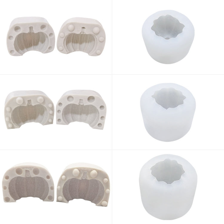 할로윈 입체 호박 케이크 DIY 향초 실리콘 몰드, SW-36, SW-37, SW-45, SW-46, SW-47, ZW-57, ZW-109