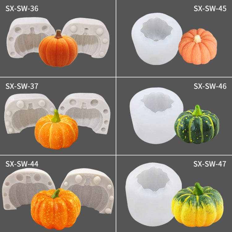 할로윈 입체 호박 케이크 DIY 향초 실리콘 몰드, SW-36, SW-37, SW-45, SW-46, SW-47, ZW-57, ZW-109