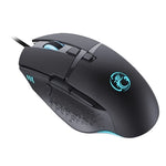 iMICE T91 8키 7200DPI USB 유선 발광 게이밍 마우스, 케이블 길이: 1.8m