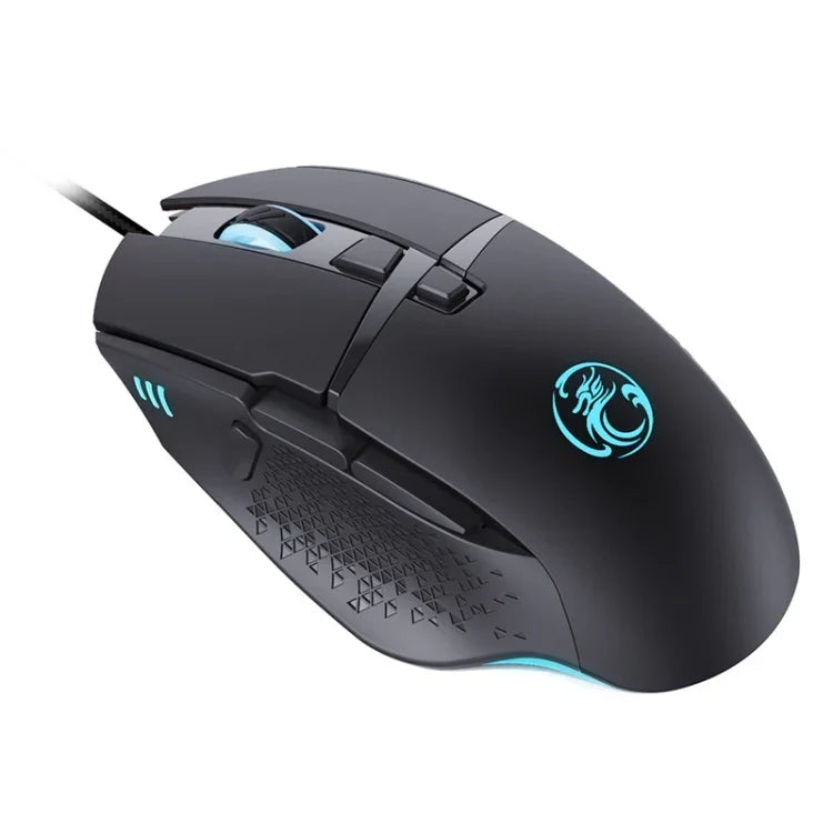 iMICE T91 8키 7200DPI USB 유선 발광 게이밍 마우스, 케이블 길이: 1.8m