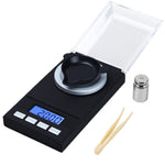 고정밀 휴대용 보석 저울 미니 전자 저울 정밀 캐럿 전자 저울, 10g/0.001g, 20g/0.001g, 50g/0.001g