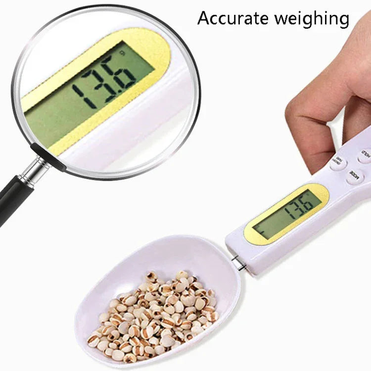 ABS 전자 계량 스푼 저울 계량 도구, 규격: 500g/0.1g, 500g/0.1g ABS 화이트, 500g/0.1g ABS 블랙