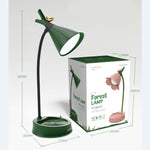 GIVELONG 숲속 새 LED 터치 USB 테이블 램프 휴대폰 거치대 포함 침실 침대 옆 야간 조명, GL361-1 레드, GL361-2 옐로우, GL361-3 블루, GL361-4 그린, GL362-1 핑크, GL362-2 옐로우, GL362-3 블루, GL362-4 그린, GL363-1 레드, GL363-2 옐로우