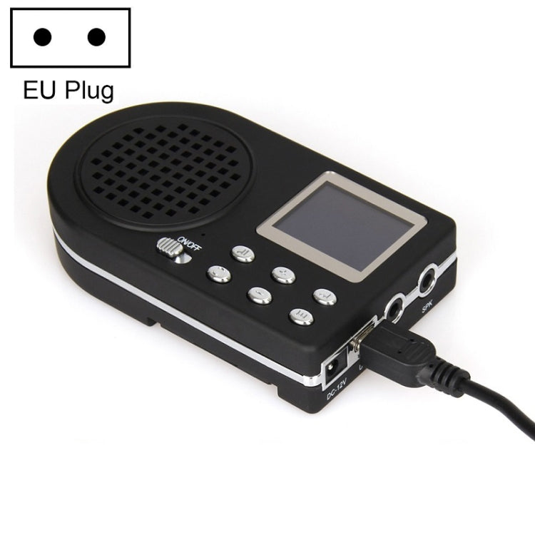 야외 전자 새 부르기 플레이어 MP3 무선 리모컨 포함, 미국 플러그, 유럽 플러그
