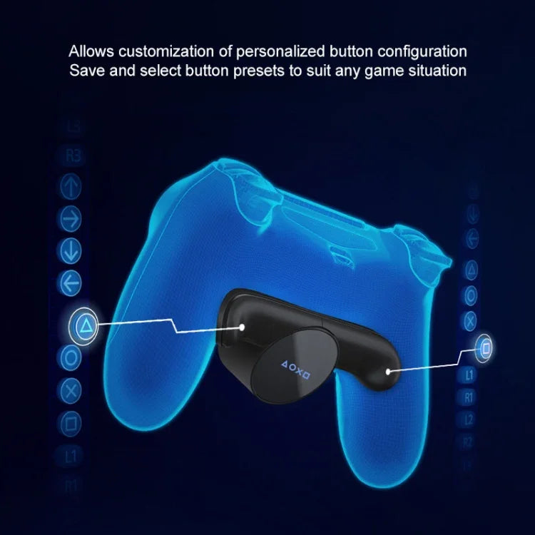 게임 컨트롤러 후면 키 연결판 추가 버튼 PS4 후면 확장 유닛 연결용, 2개