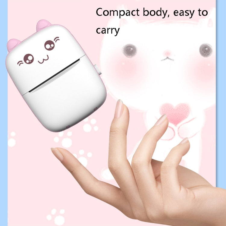 휴대용 미니 열전사 프린터 블루투스 사진 프린터 학생 숙제 오답 수집 프린터, C9 미니 열전사 프린터