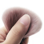 Single Small Waist Makeup Brush Nail Powder Dust Blush Loose Powder Brush, Specification: Pink Green Gradient Rod, Pink Green Gradient Rod, Red Rod Red Hiar, Golden Rod Color Hair, Golden Rod Brown Hair, Black Rod Brown Hair, Pink Rod Pink Hair