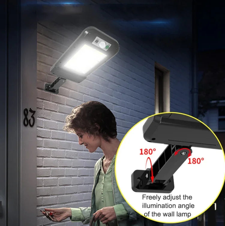 태양광 벽등 야외 방수 인체 감지 정원 조명 가정용 가로등, 6 x 20LED, 4 x 32LED, 8 x 16LED, 6 x 25COB, 4 x 40COB, 8 x 20COB, 6 x 20LED 리모컨 포함, 8 x 16LED 리모컨 포함, 4 x 32LED 리모컨 포함