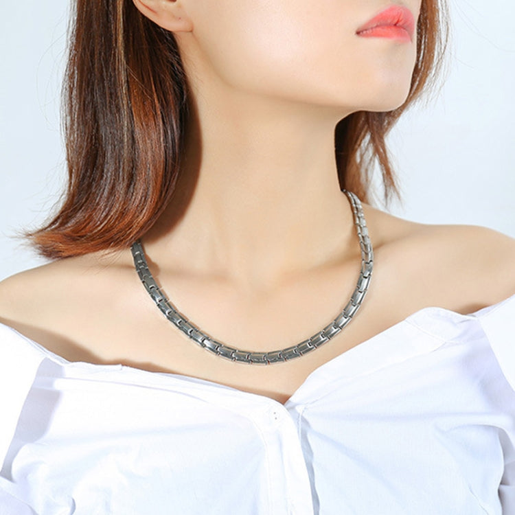 CNC-007 자석 티타늄 스틸 목걸이 쥬얼리, CNC-007(골든), CNC-007(로즈 골드), CNC-007(블랙), CNC-007(스틸 컬러)