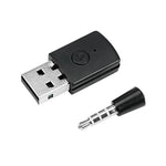 블루투스 컨트롤러 리시버 어댑터 USB 4.0 게임 컨트롤러 헤드셋 리시버 PS5용, PS5용
