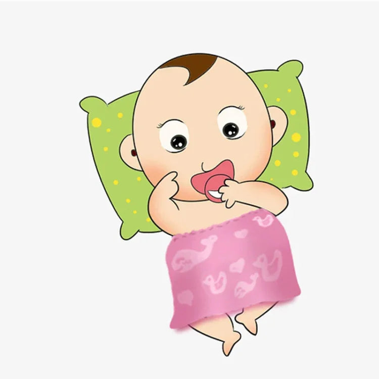 아기 방수 및 누수 방지 천 기저귀 어린이 세탁 가능한 면 천 침대 젖음 치마 바지, L