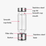 휴대용 전기분해 물컵 수소 풍부 물컵, 420ml