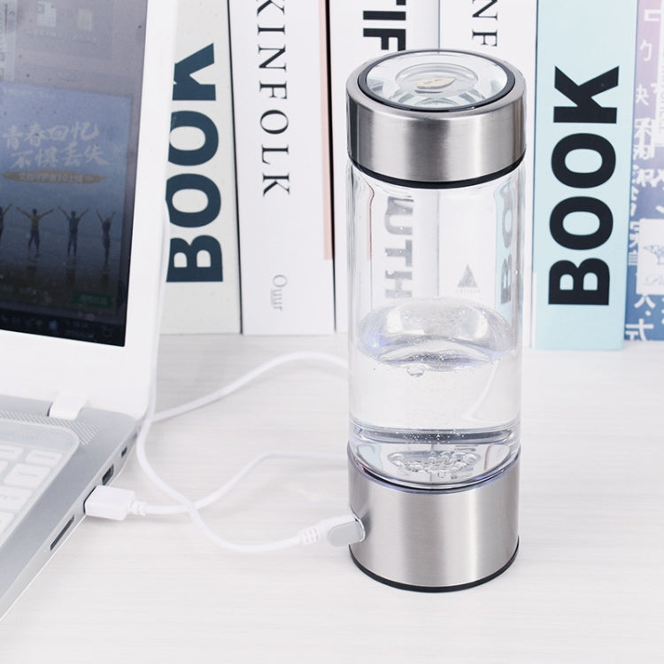 휴대용 전기분해 물컵 수소 풍부 물컵, 420ml