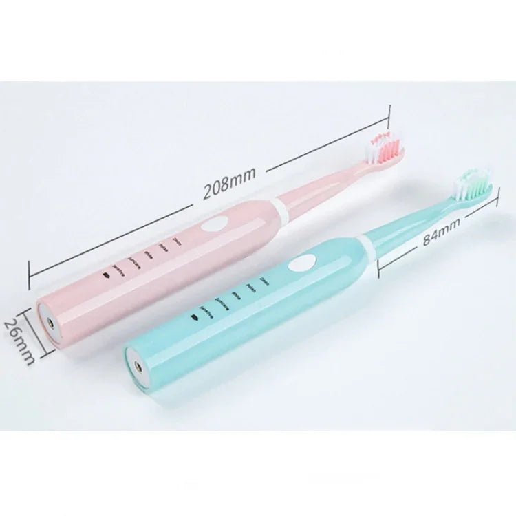 DELIPU 전동 칫솔 충전식 소닉 5단계 조절 어린이 성인 가정용 방수 부드러운 모 화이트닝 칫솔, USB 충전 케이블 (블루), USB 충전 케이블 (화이트), USB 충전 스탠드 (블루), USB 충전 스탠드(핑크)