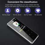 휴대용 블루투스 터치 스크린 MP3 플레이어 녹음기 전자책, 4GB, 8GB, 16GB, 32GB