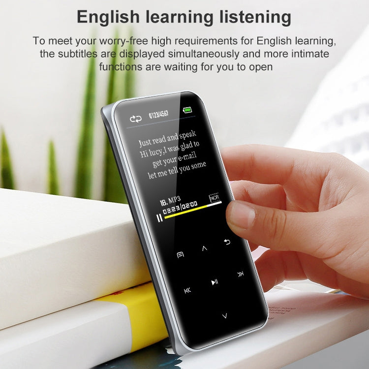 휴대용 블루투스 터치 스크린 MP3 플레이어 녹음기 전자책, 4GB, 8GB, 16GB, 32GB