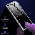 휴대용 블루투스 터치 스크린 MP3 플레이어 녹음기 전자책, 4GB, 8GB, 16GB, 32GB