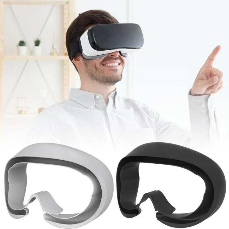 Pico 4 VR 고글 아이 패드용 실리콘 보호 커버, Pico 4 아이 패드용 (라이트 그레이), Pico 4 아이 패드용 (블랙)