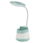 USB 충전 LED 데스크 조명 눈 보호 램프 펜 홀더 및 휴대폰 홀더 포함, CS276-1 핑크, CS276-1 블루, CS276-1 그린, CS276-1 옐로우, CS276-1 블랙, CS276-3 핑크, CS276-3 블루, CS276-3 그린, CS276-3 옐로우, CS276-3 블랙, CS276-4 핑크