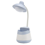 USB 충전 LED 데스크 조명 눈 보호 램프 펜 홀더 및 휴대폰 홀더 포함, CS276-1 핑크, CS276-1 블루, CS276-1 그린, CS276-1 옐로우, CS276-1 블랙, CS276-3 핑크, CS276-3 블루, CS276-3 그린, CS276-3 옐로우, CS276-3 블랙, CS276-4 핑크