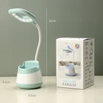 USB 충전 LED 데스크 조명 눈 보호 램프 펜 홀더 및 휴대폰 홀더 포함, CS276-1 핑크, CS276-1 블루, CS276-1 그린, CS276-1 옐로우, CS276-1 블랙, CS276-3 핑크, CS276-3 블루, CS276-3 그린, CS276-3 옐로우, CS276-3 블랙, CS276-4 핑크