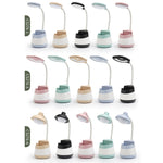 USB 충전 LED 데스크 조명 눈 보호 램프 펜 홀더 및 휴대폰 홀더 포함, CS276-1 핑크, CS276-1 블루, CS276-1 그린, CS276-1 옐로우, CS276-1 블랙, CS276-3 핑크, CS276-3 블루, CS276-3 그린, CS276-3 옐로우, CS276-3 블랙, CS276-4 핑크
