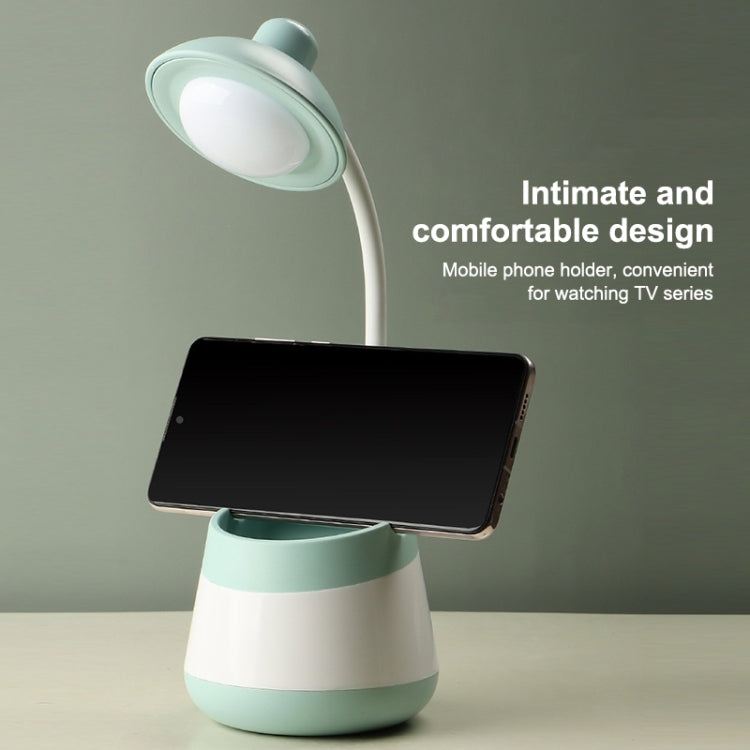 USB 충전 LED 데스크 조명 눈 보호 램프 펜 홀더 및 휴대폰 홀더 포함, CS276-1 핑크, CS276-1 블루, CS276-1 그린, CS276-1 옐로우, CS276-1 블랙, CS276-3 핑크, CS276-3 블루, CS276-3 그린, CS276-3 옐로우, CS276-3 블랙, CS276-4 핑크