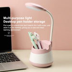 USB 충전 LED 데스크 조명 눈 보호 램프 펜 홀더 및 휴대폰 홀더 포함, CS276-1 핑크, CS276-1 블루, CS276-1 그린, CS276-1 옐로우, CS276-1 블랙, CS276-3 핑크, CS276-3 블루, CS276-3 그린, CS276-3 옐로우, CS276-3 블랙, CS276-4 핑크