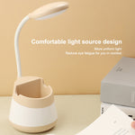 USB 충전 LED 데스크 조명 눈 보호 램프 펜 홀더 및 휴대폰 홀더 포함, CS276-1 핑크, CS276-1 블루, CS276-1 그린, CS276-1 옐로우, CS276-1 블랙, CS276-3 핑크, CS276-3 블루, CS276-3 그린, CS276-3 옐로우, CS276-3 블랙, CS276-4 핑크
