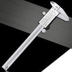 0-150mm 플라스틱 미터 스테인리스 본체 디지털 표시 전자 고정밀 버니어 캘리퍼스, 2단위 mm/inch, 3단위 mm/in/f
