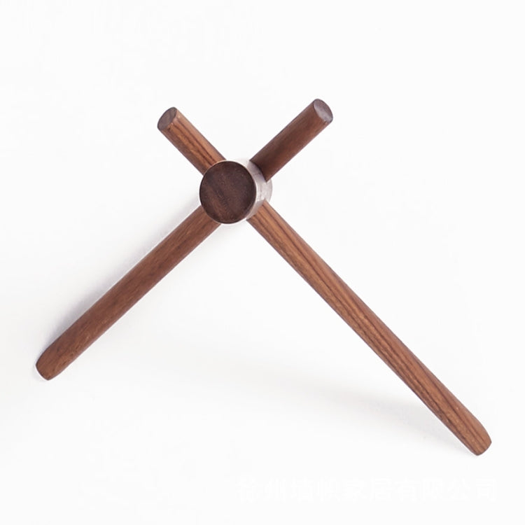 Solid Wood Hanger Wall Decoration Coat Hook, Beech Hook, Black Walnut Hook