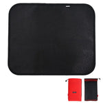 CLS 야외 캠핑 실리콘 방화 천 피크닉 바비큐 단열 패드, S: 350x340mm, M: 450x370mm, L: 600x520mm, XL: 800x750mm
