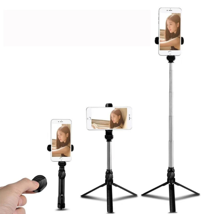 블루투스 삼각대 셀카봉 라이브 휴대폰 홀더, 검정, 흰색, 분홍