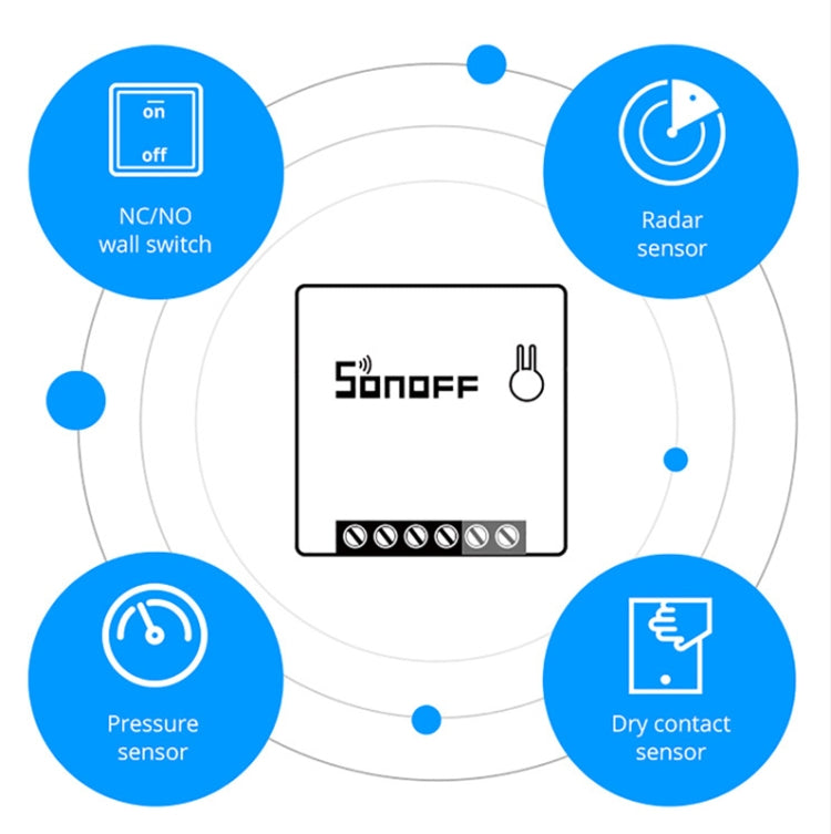 Sonoff MINIR2 듀얼 제어 WIFI 스마트 스위치 DIY 소형 개조 부품