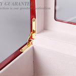 구운 페인트 8비트 안경 케이스 고급 선글라스 보관 전시용 외부 나무 상자, 크기: 34.5x26.5x9 cm
