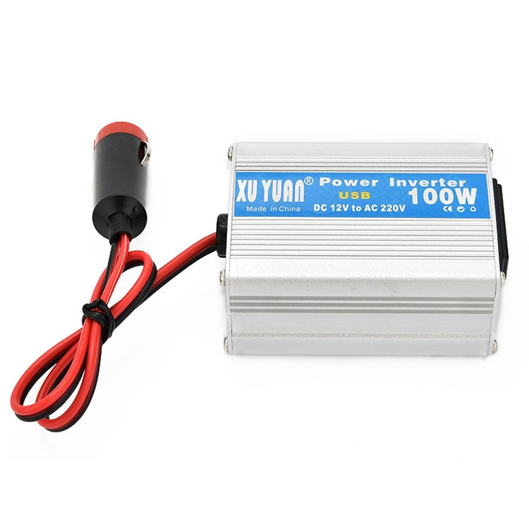 XUYUAN 100W Car Inverter Car Notebook Power Supply with USB, 12V to 220V