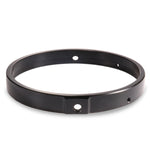 7 Inch Motorcycle Headlight Modification Parts Headlight Ring Bracket, Black, Silver