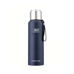 304 스테인리스 스틸 보온 머그 대용량 스포츠 물컵 야외 여행용 포트, 500ml, 750ml, 1000ml, 1500ml